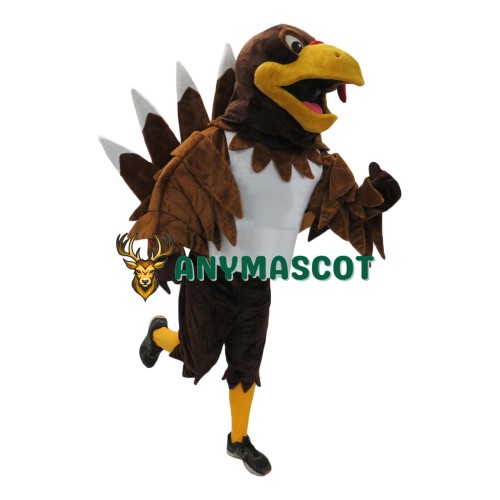 College Turkey Mascot Costume