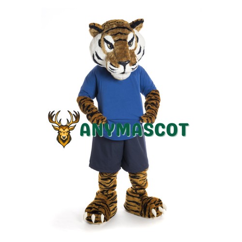 Superb Sport Tiger Mascot Costume