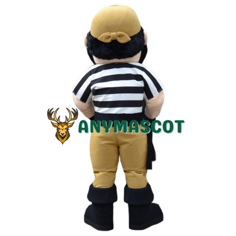 Superb Pirate Mascot Costume