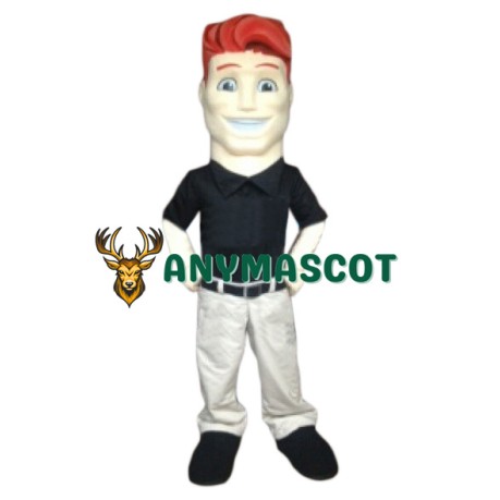 Red Hair Man Mascot Costume