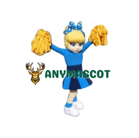 Superb Cheerleader Mascot Costume