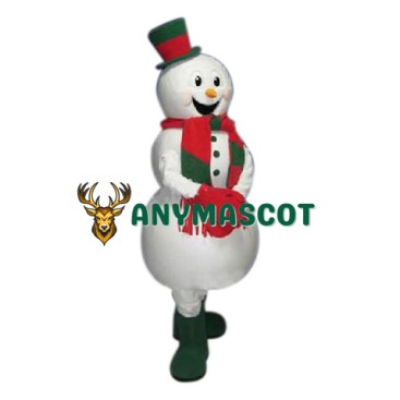 Affordable Christmas Snowman Mascot Costume