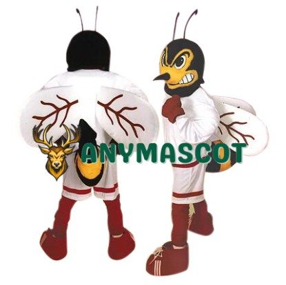 Angry Bee Mascot Costume