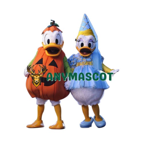 Donald Duck And Minnie Mascot Costume