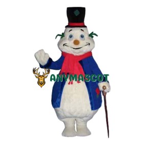 Funny Snowman Mascot Costume