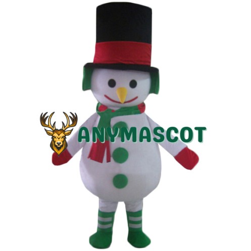 Affordable Lightweight Christmas Snowman Mascot Costume