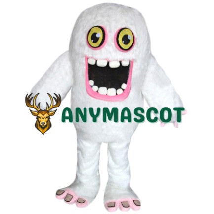Big Snow Monster Yeti Mascot Costume