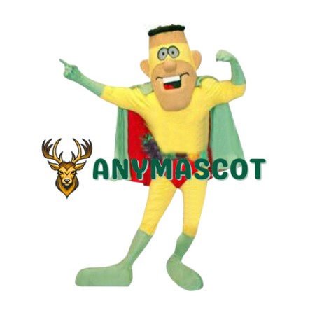Funny Superman Mascot Costume