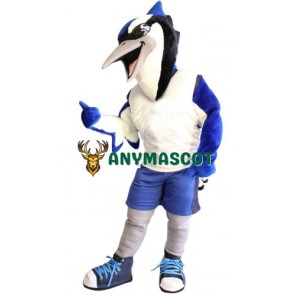 Sport Blue Jay Mascot Costume