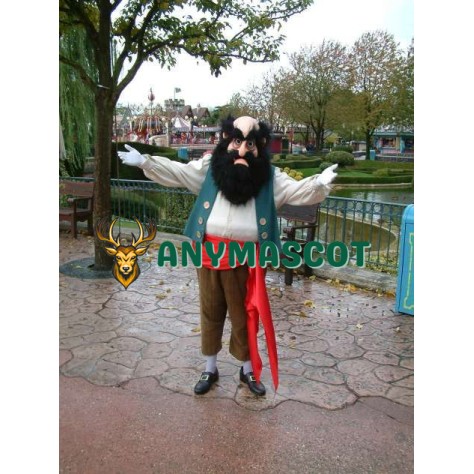 Superb Old Pirate Mascot Costume