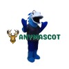 Sport Blue Fish Mascot Costume