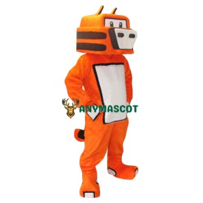 Robot Tiger Mascot Costume