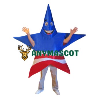 Patriot Star Mascot Costume