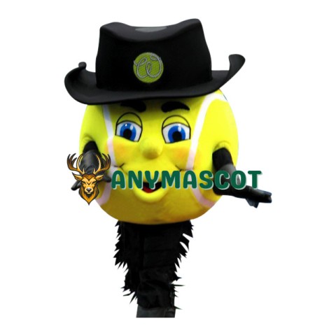 Superb Sport Tennis Ball Mascot Costume