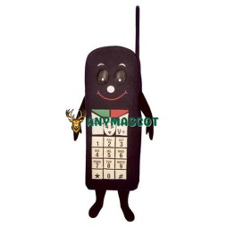Black Cell Phone Mascot Costume