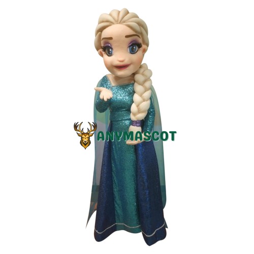 Superb Frozen Elsa Mascot Costume