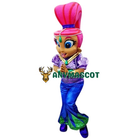 Superb Shimmer Mascot Costume