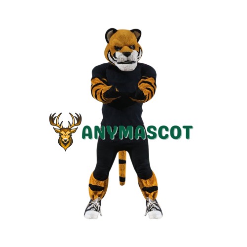 Power Sport Tiger Mascot Costume