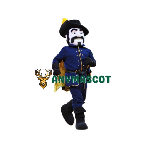 Happy Colonel Mascot Costume
