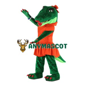 Beautiful Gator Mascot Costume