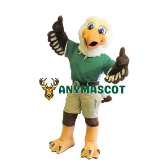 Friendly College Eagle Mascot Costume