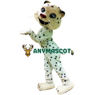 Superb Snow Leopard Mascot Costume