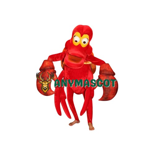 Superb Red Crab Mascot Costume