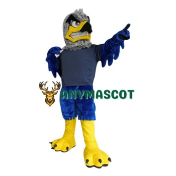 Sport Blue Eagle Mascot Costume