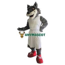 Power Sport Wolf Mascot Costume