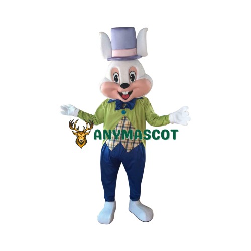 Happy Easter Rabbit Bunny Rabbit Mascot Costume