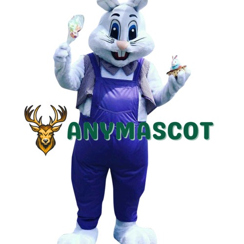 Superb Lightweight White Rabbit Mascot Costume