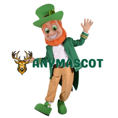 Superb Leprechaun Mascot Costume