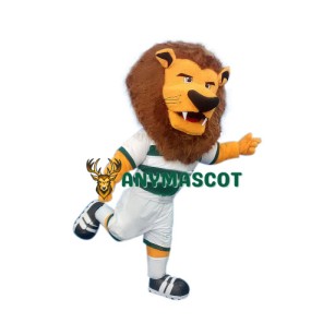 Superb Sport Lion Mascot Costume
