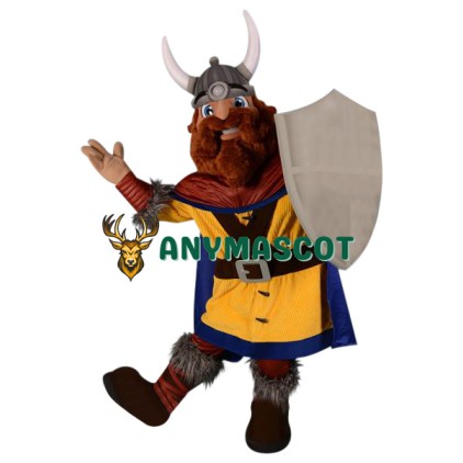 Superb Viking Mascot Costume