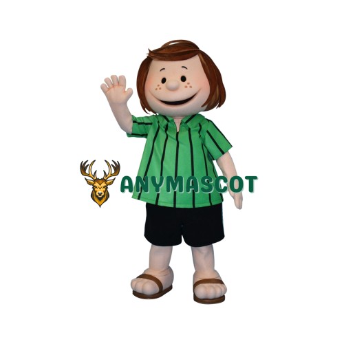 Linus Girl Mascot Costume