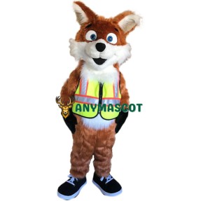 Superb Lightweight Fox Mascot Costume