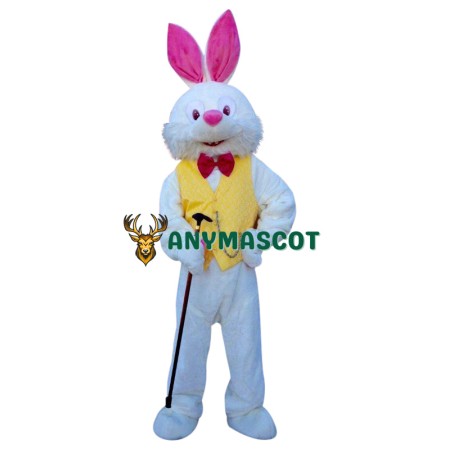 Deluxe Easter Bunny Mascot Costume