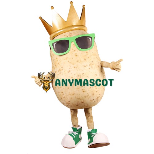 Potato King Mascot Costume