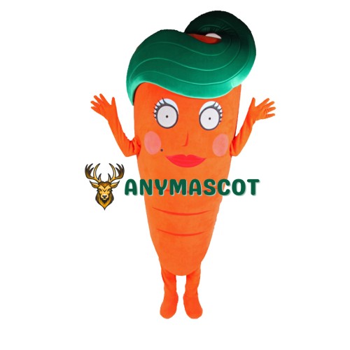 Funny Carrot Mascot Costume