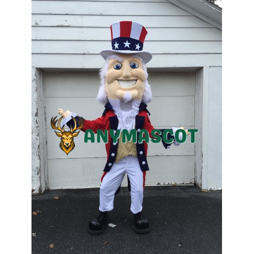 Superb Uncle Sam Mascot Costume