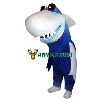 Big Eye Shark Mascot Costume