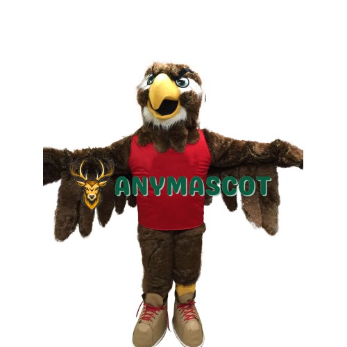 Sport School Hawk Mascot Costume