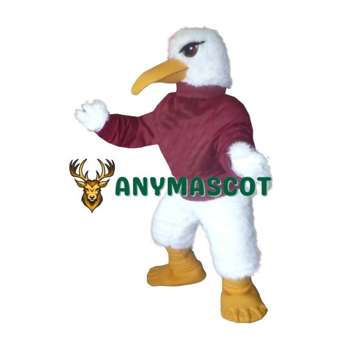 College Seagull Mascot Costume