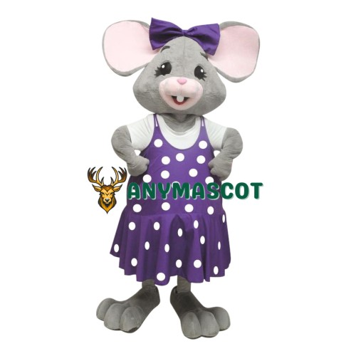 Beautiful Mouse Girl Mascot Costume
