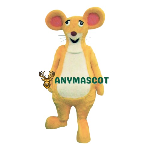 Yellow Mouse Mascot Costume