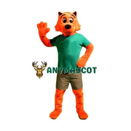 Superb Orange Cat Mascot Costume