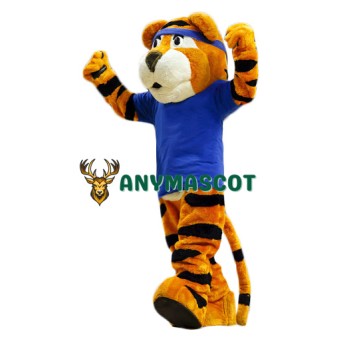 Superb School Sport Tiger Mascot Costume