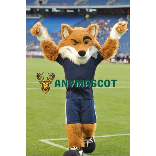 Power Sport Fox Mascot Costume