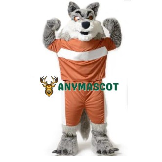 Superb Power Wolf Mascot Costume