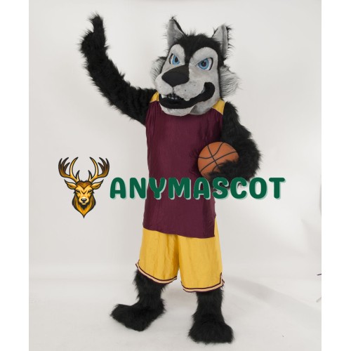 Power Sport Lightweight Wolf Mascot Costume